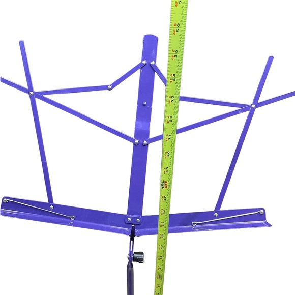 Meyer Music Compact Foldable Portable Metal Volin Volia Cello Music Stand Sheet - Picture 4 of 10